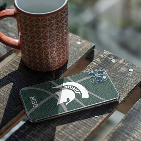 Michigan State University Green Basketball iPhone 11 Pro Max Skin
