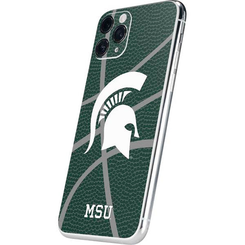 Michigan State University Green Basketball iPhone 11 Pro Skin