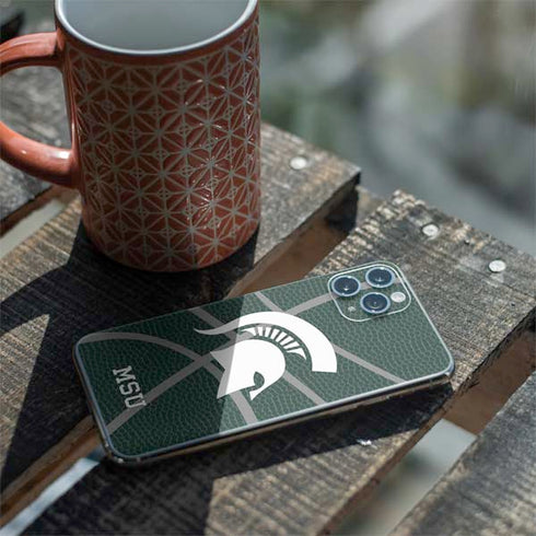 Michigan State University Green Basketball iPhone 11 Pro Skin