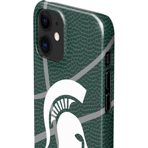 Michigan State University Green Basketball iPhone 12 Mini Lite Case