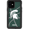 Michigan State University Green Basketball iPhone 12 Mini Waterproof Case