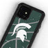 Michigan State University Green Basketball iPhone 12 Mini Waterproof Case