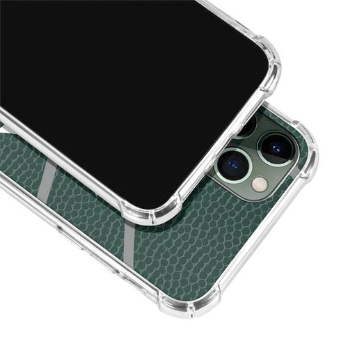 Michigan State University Green Basketball iPhone 12 Pro Clear Case