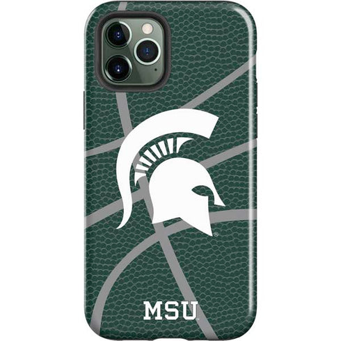 Michigan State University Green Basketball iPhone 12 Pro Impact Case
