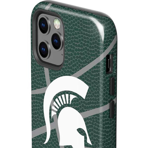 Michigan State University Green Basketball iPhone 12 Pro Impact Case