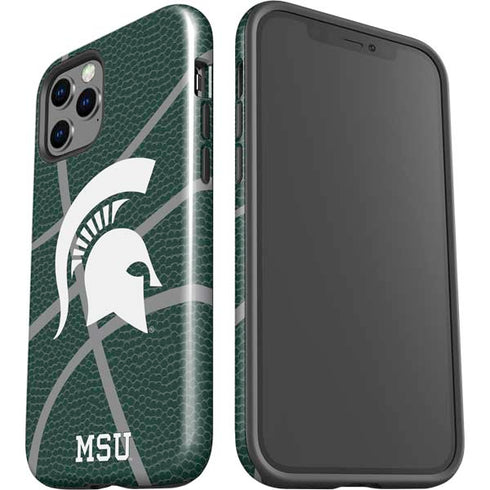 Michigan State University Green Basketball iPhone 12 Pro Impact Case