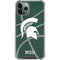 Michigan State University Green Basketball iPhone 12 Pro Max Clear Case