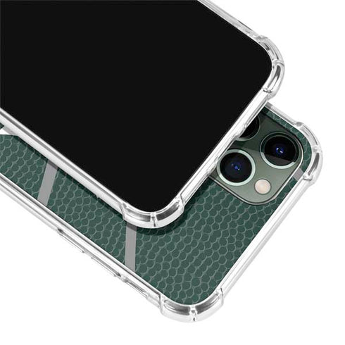 Michigan State University Green Basketball iPhone 12 Pro Max Clear Case