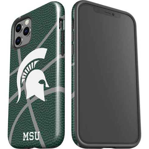 Michigan State University Green Basketball iPhone 12 Pro Max Impact Case