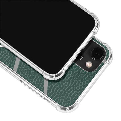 Michigan State University Green Basketball iPhone 13 Clear Case