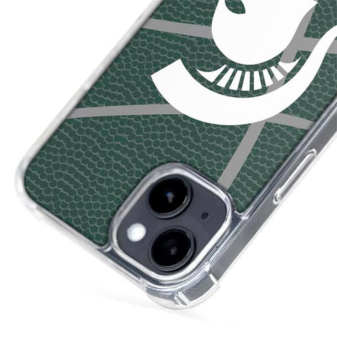 Michigan State University Green Basketball iPhone 13 MagSafe Case