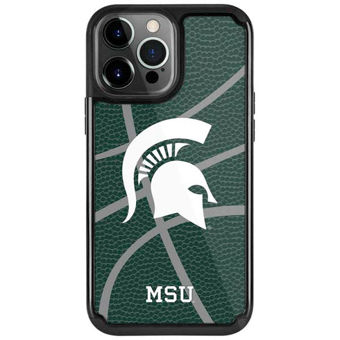 Michigan State University Green Basketball iPhone 13 Pro Cargo Case