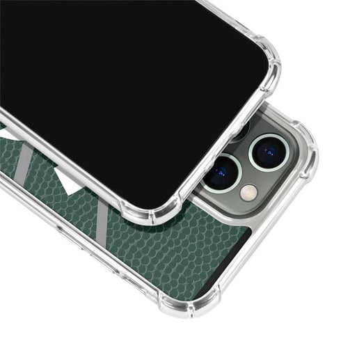 Michigan State University Green Basketball iPhone 13 Pro Clear Case