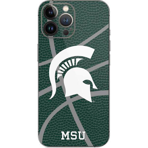 Michigan State University Green Basketball iPhone 13 Pro Max Skin
