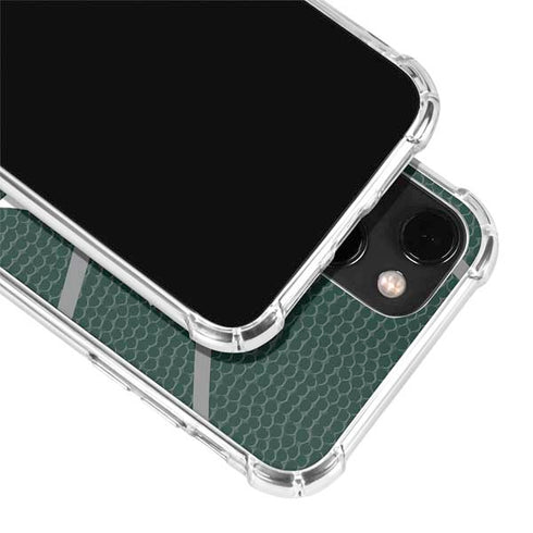 Michigan State University Green Basketball iPhone 14 Clear Case
