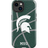 Michigan State University Green Basketball iPhone 14 Plus Impact Case