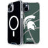 Michigan State University Green Basketball iPhone 15 Plus MagSafe Case