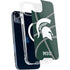 Michigan State University Green Basketball iPhone 15 Plus MagSafe Case