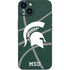 Michigan State University Green Basketball iPhone 15 Plus Skin