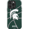 Michigan State University Green Basketball iPhone 14 Pro Impact Case