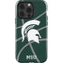 Michigan State University Green Basketball iPhone 14 Pro Impact Case