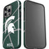 Michigan State University Green Basketball iPhone 14 Pro Impact Case