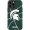 Michigan State University Green Basketball iPhone 15 Pro Max Impact Case