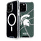 Michigan State University Green Basketball iPhone 15 Pro Max MagSafe Case
