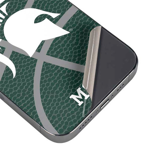 Michigan State University Green Basketball iPhone 15 Pro Skin