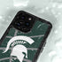 Michigan State University Green Basketball iPhone 14 Pro Waterproof Case
