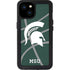 Michigan State University Green Basketball iPhone 15 Plus Waterproof Case