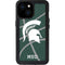 Michigan State University Green Basketball iPhone 15 Waterproof Case