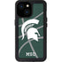 Michigan State University Green Basketball iPhone 15 Waterproof Case