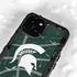 Michigan State University Green Basketball iPhone 15 Waterproof Case
