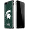 Michigan State University Green Basketball iPhone 7/8 Plus Clear Case