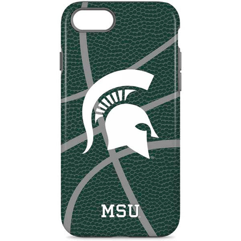 Michigan State University Green Basketball iPhone 8 Pro Case