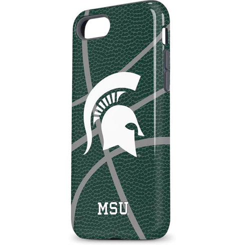 Michigan State University Green Basketball iPhone 8 Pro Case