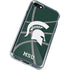 Michigan State University Green Basketball iPhone SE (2nd & 3rd Gen) Clear Case