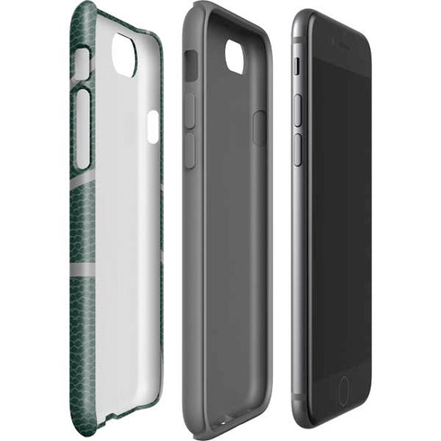 Michigan State University Green Basketball iPhone SE (2nd & 3rd Gen) Pro Case