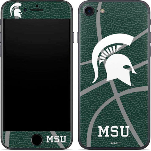 Michigan State University Green Basketball iPhone SE (2nd & 3rd Gen) Skin
