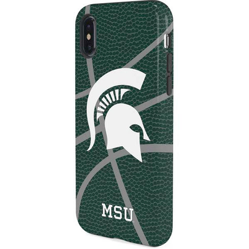Michigan State University Green Basketball iPhone X Pro Case