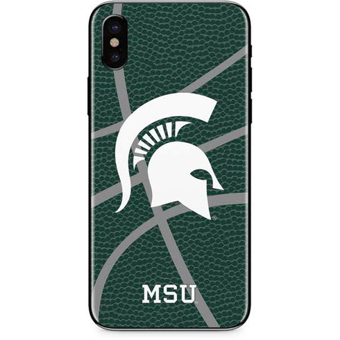 Michigan State University Green Basketball iPhone X Skin
