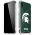 Michigan State University Green Basketball iPhone XR Clear Case