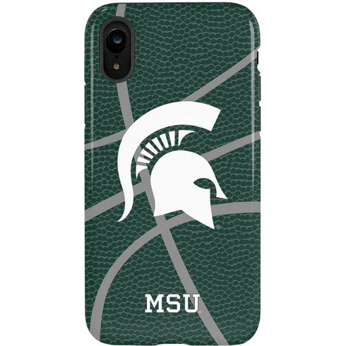 Michigan State University Green Basketball iPhone XR Pro Case