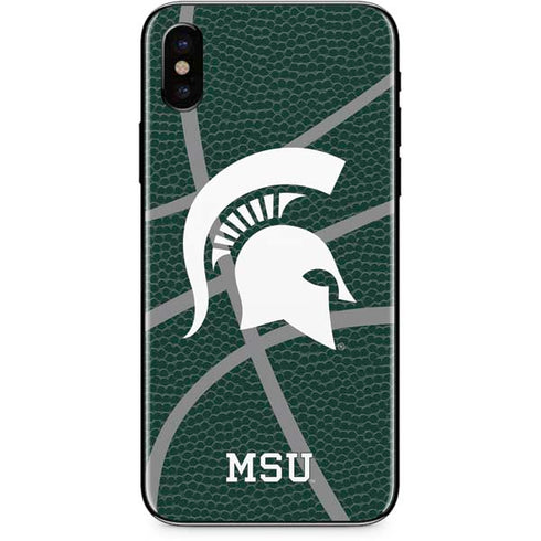 Michigan State University Green Basketball iPhone XS Max Skin