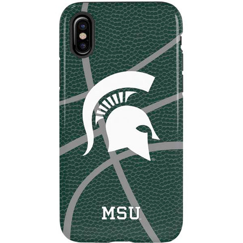 Michigan State University Green Basketball iPhone XS Pro Case