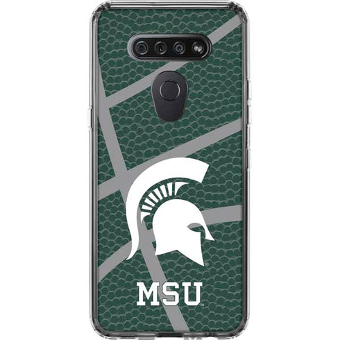 Michigan State University Green Basketball LG K51/Q51 Clear Case