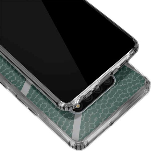 Michigan State University Green Basketball LG Stylo 6 Clear Case