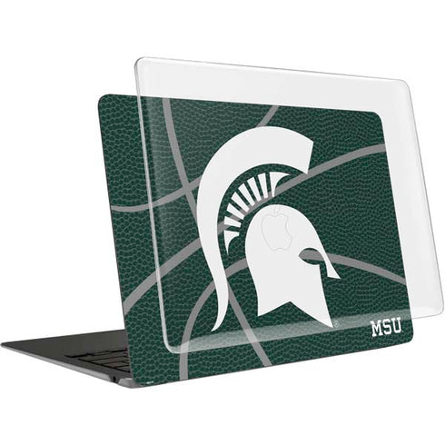 Michigan State University Green Basketball MacBook Air 15in (2023-2025) Case plus Skin