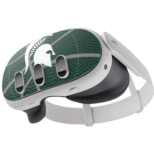 Michigan State University Green Basketball Meta Quest 3 Skin